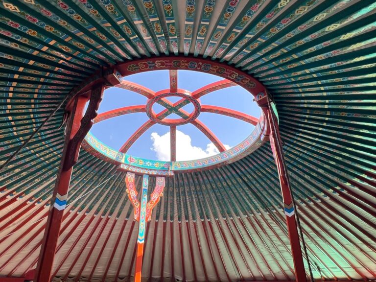 yurt inside